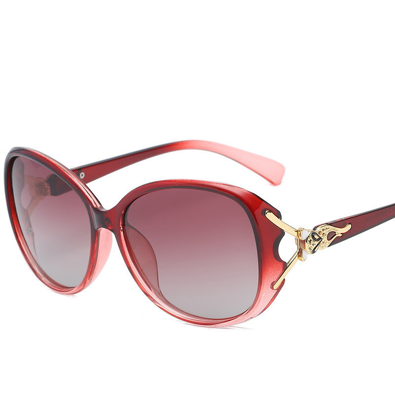 Óculos de Sol Femininos com Proteção UV, Óculos de Sol Texturizados, Óculos de Sol Gradiente Preto para Uso Externo, Ócu