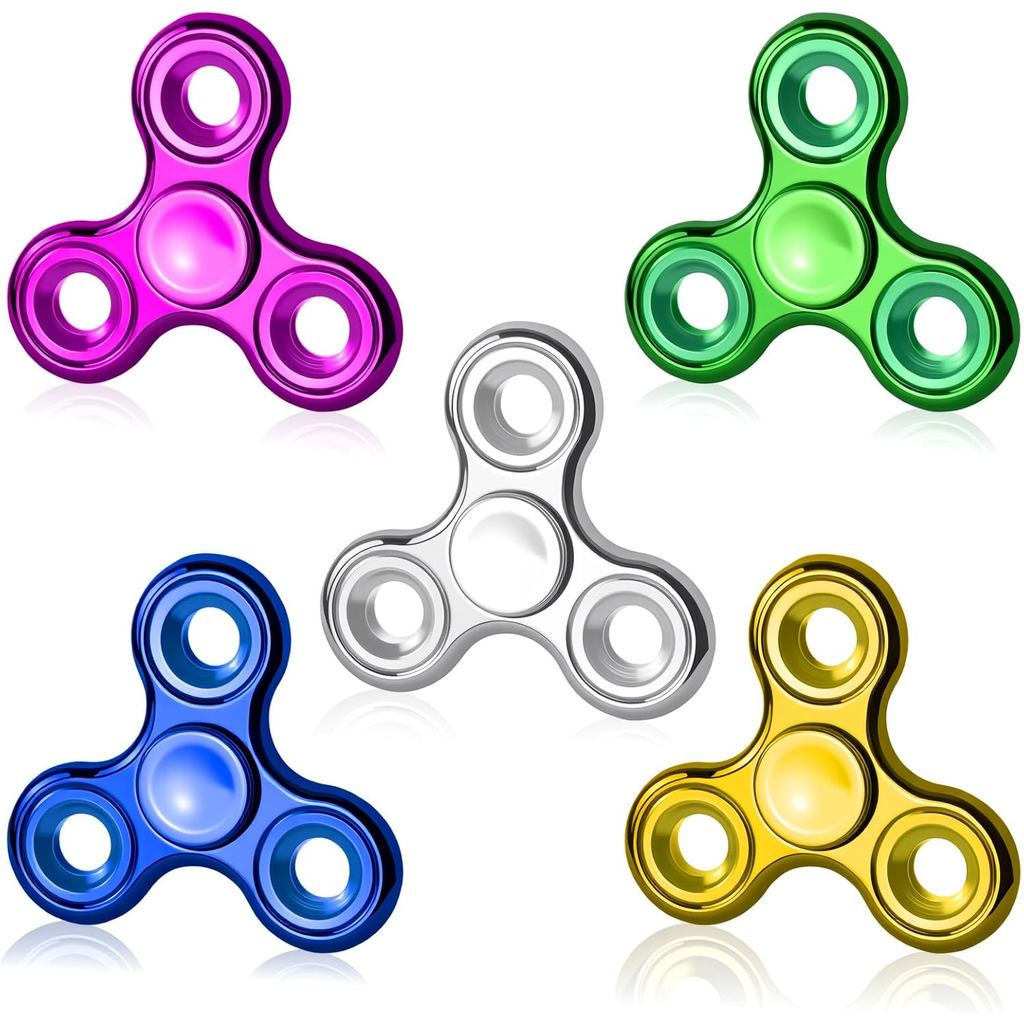 Spinner De Metal Galvanizado-Giros Silenciosos De 3 A 5 Minutos De Alta Velocidade , Brinquedo Redutor De Estresse Para