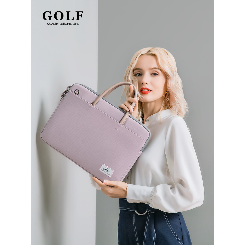 GOLF Bolsa para Laptop feminina bolsa de negócios bolsa de ombro masculina 44 47 52 cm capa protetora