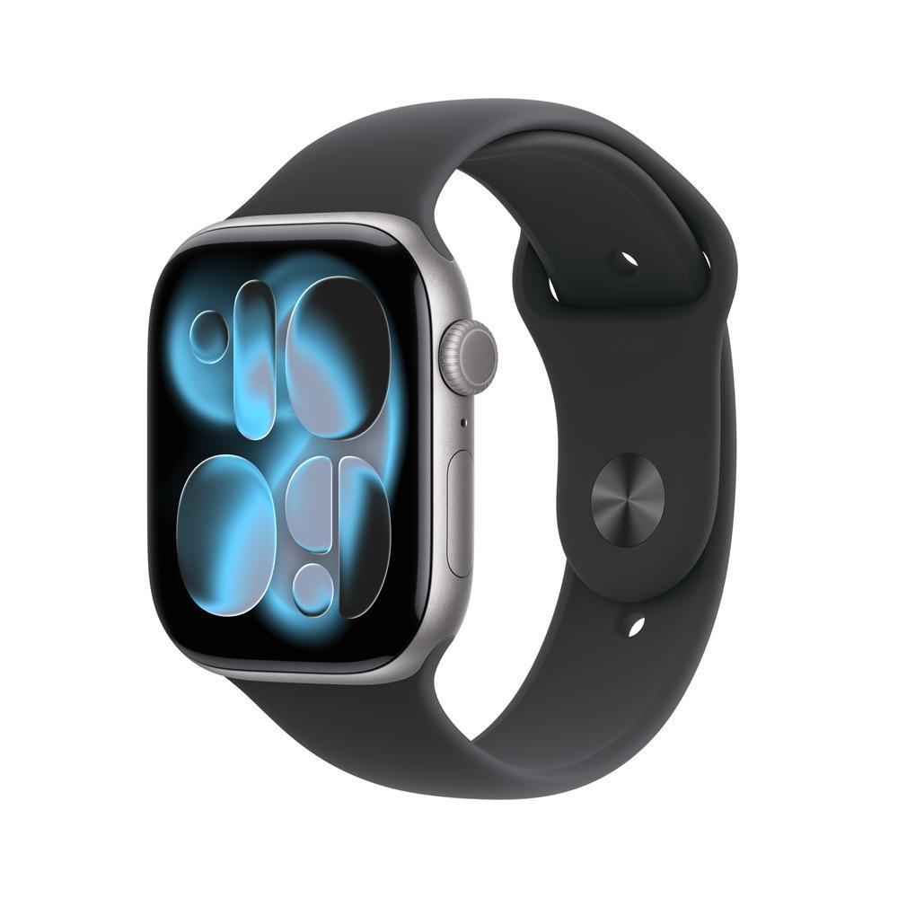 Apple Watch Series 11 GPS - Caixa cinza-espacial de alumínio – 46 mm - Pulseira