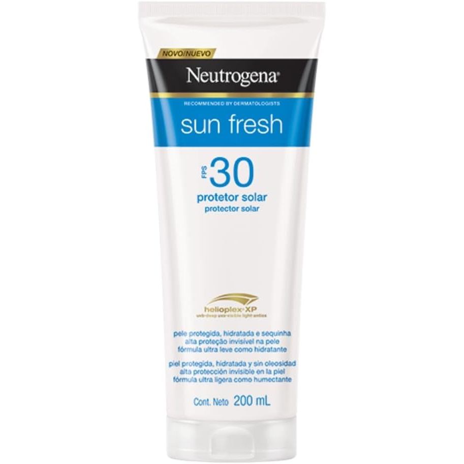 Neutrogena Sun Fresh Protetor Solar Corporal, FPS 30, 200ml