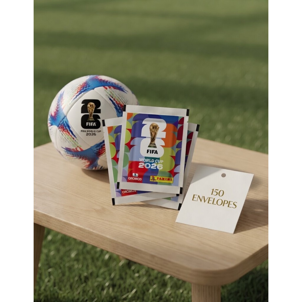 150 Envelopes de Figurinha da  Copa do Mundo 2026