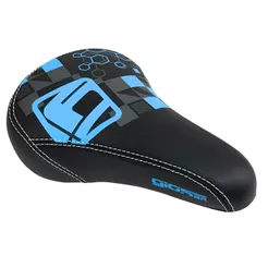 Selim Banco Giosbr Gl-1300 Freeride Bmx Preto e Azul