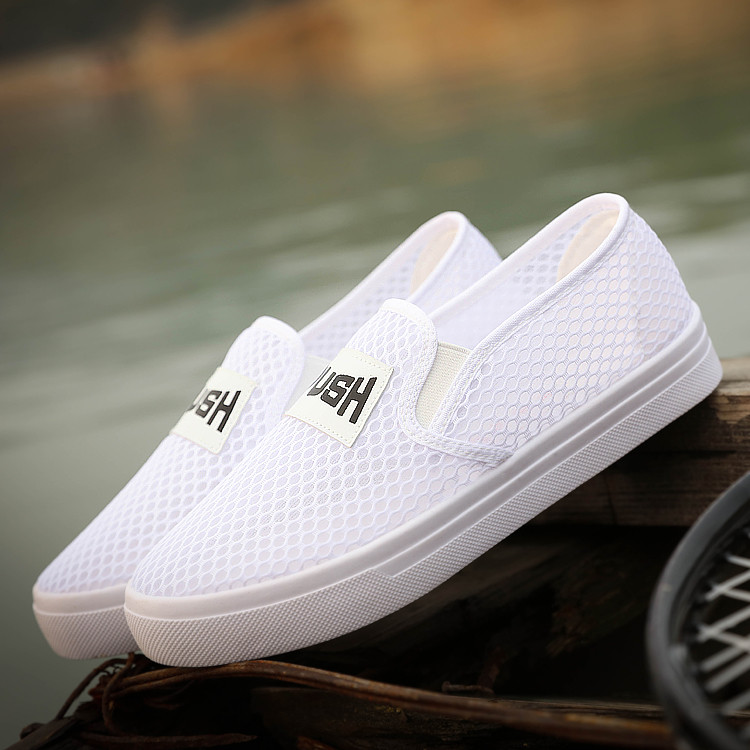 Verão novo estilo velho pequim sapatos de pano sapatos femininos de sola macia sapatos de rede femininos sapatos esporti