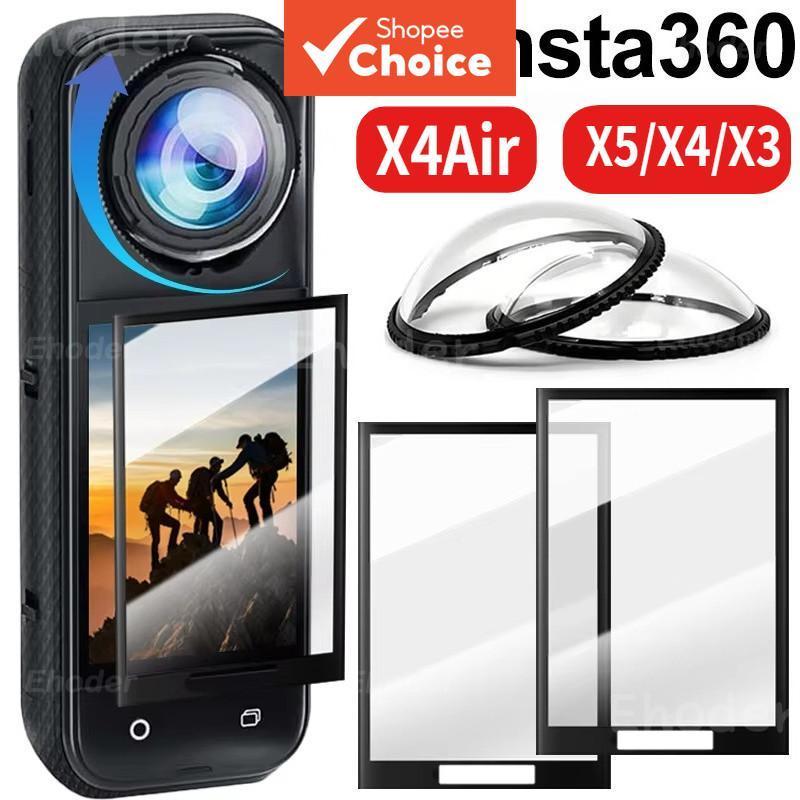 Protetor De Tela De Proteção De Lente Anti-Risco PC Acessórios De Filme De Câmera De Ação Para Insta360 X5 Drone