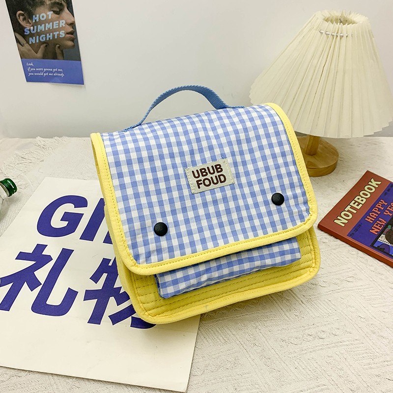Ins moda jardim de infância bebê dos desenhos animados mochila pequena novo estilo moda lona pai-filho passeio viagem sa