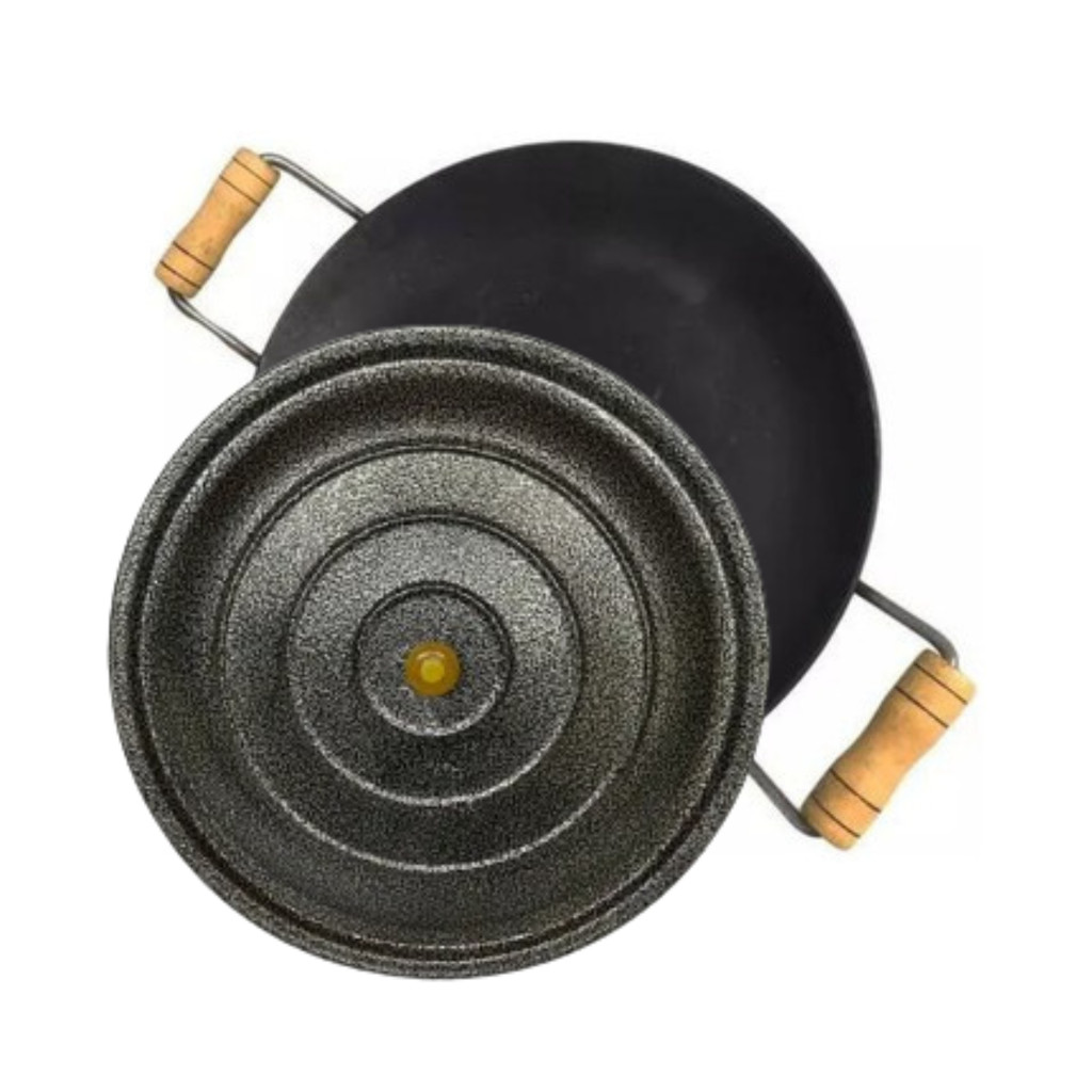 Disco De Arado 40cm Tacho Chapa Alta C/ Tampa de Alumínio