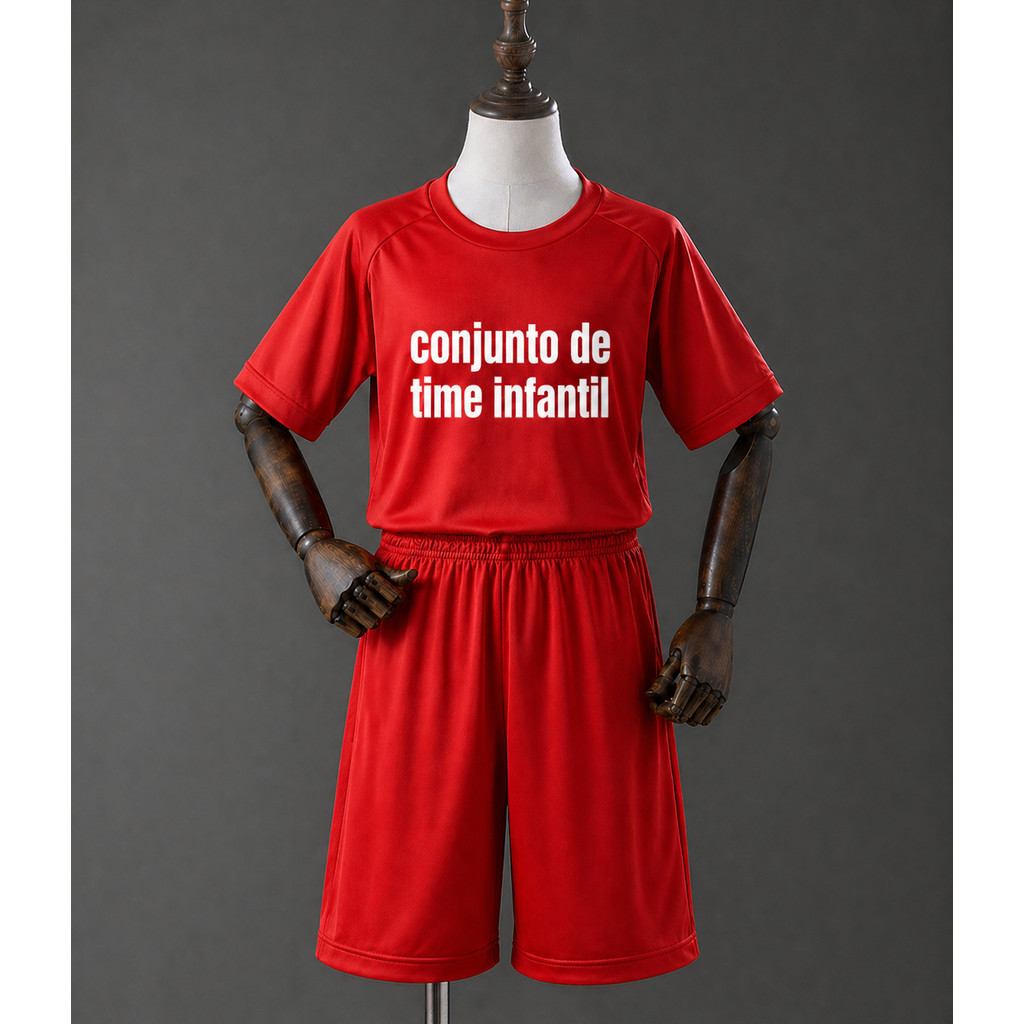 Uniforme Infantil para Time de Futebol Tai 1.1 Camisa e Shorts