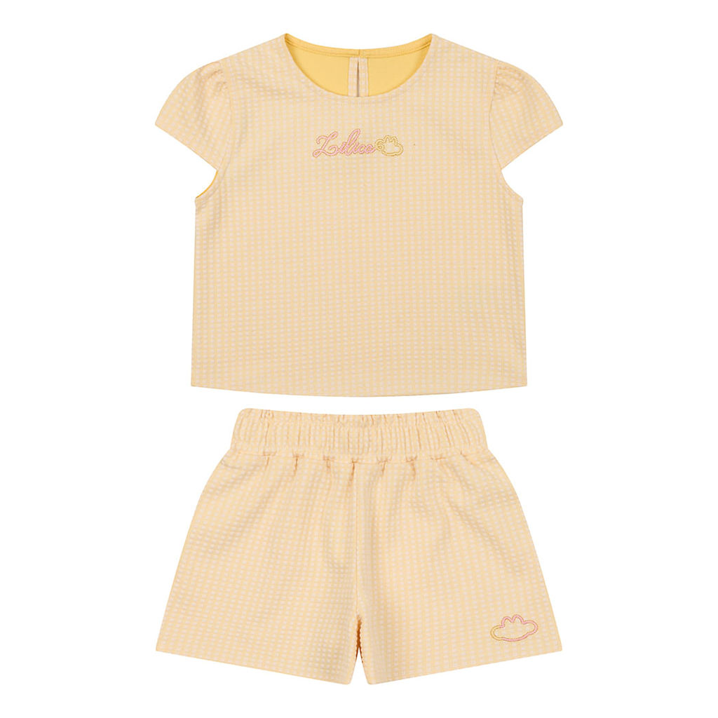 Conjunto Curto Infantil Feminino Lilica Ripilica