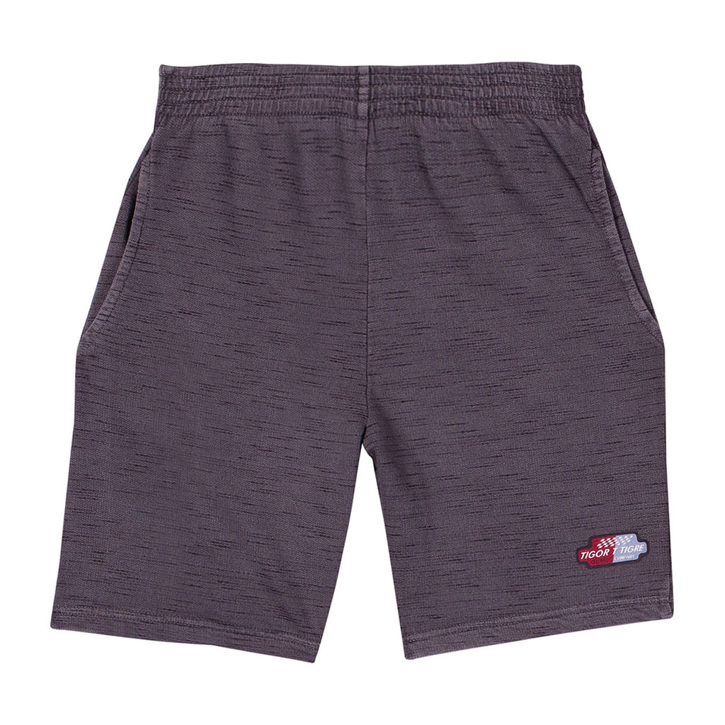 Bermuda Moletom Infantil Masculino Tigor T. Tigre