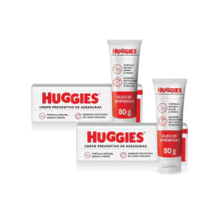 Kit 2 Creme Preventivo de Assaduras Huggies Pele Protegida 80g