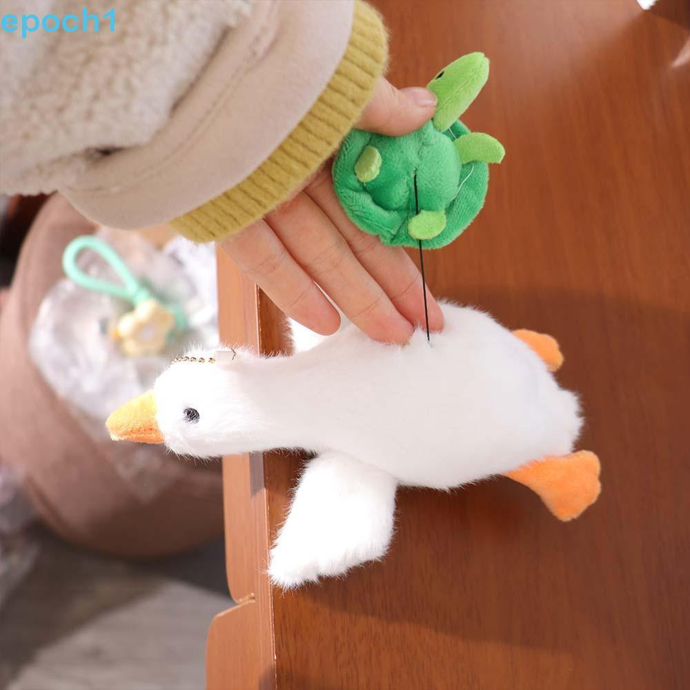 Chaveiro De Pelúcia De Pato EPOCH1 , Macio Pode Puxar Pingente De Boneca De Abelhas , Desenho Animado Bugiganga
