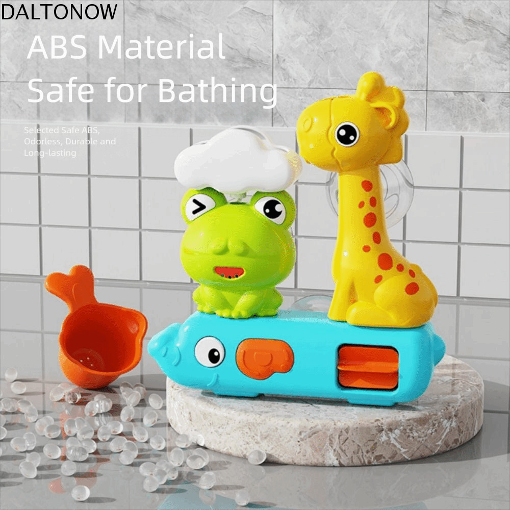 DALTONOW Sapo Roaming Chuveiro Brinquedos , Ventosa Universal Ao Ar Livre Roda De Água Brinquedo , ABS Oceano Banho