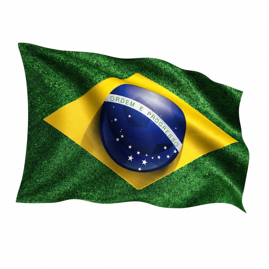 Bandeira Brasil Nacional Para Decoração Torcida Copa do Mundo e Eventos