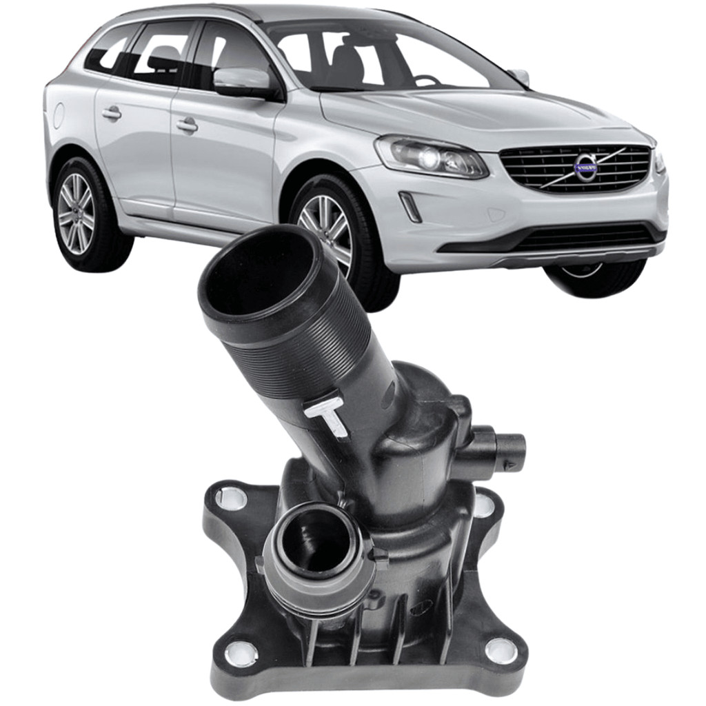 Carcaça Válvula Termostática Volvo Xc60 2.0T de 2014-17