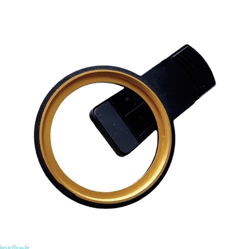 besteffie 52mm Clipe Lente Câmera Telefone Clipes Montagem Anel Profissional Rosca Alumínio