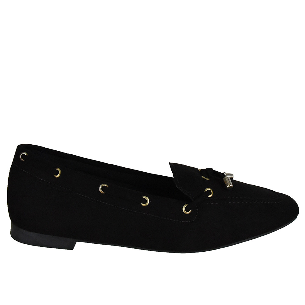 Mocassim com Pingente Di Santinni Feminino