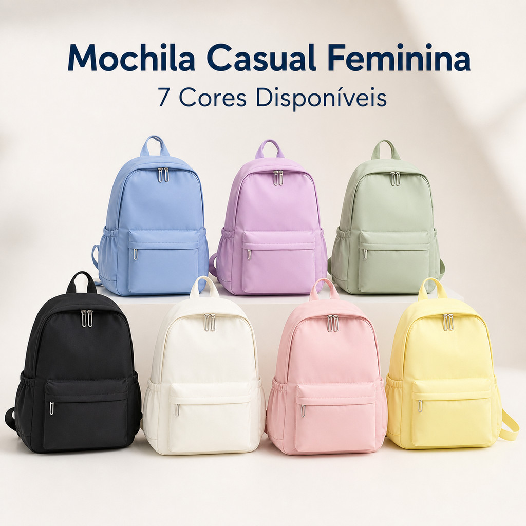 Mochila Bolsa Unisexo Costas Planície Comum Academia Esportiva Pilates Trabalho De Futebol Fang