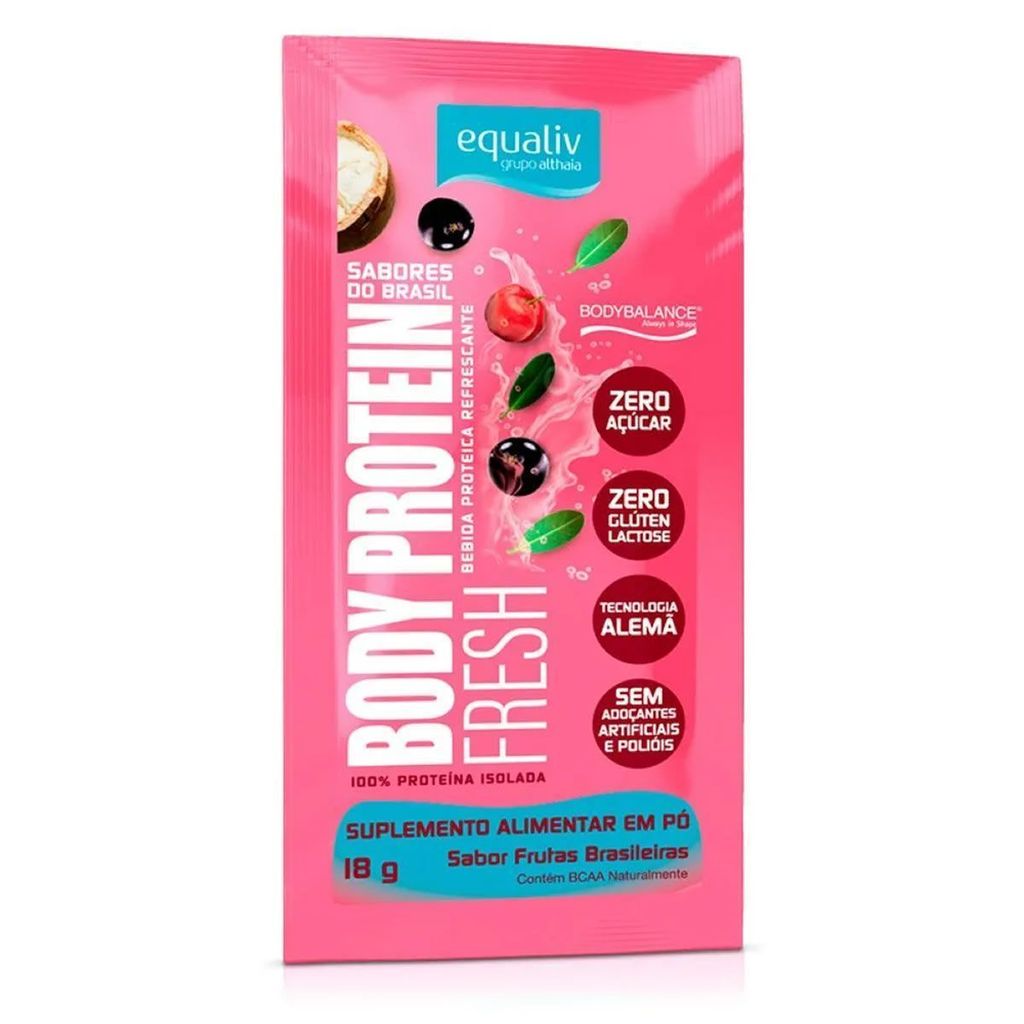 Body Protein Fresh - 1 Sachê 18g Frutas Brasileiras - Equaliv