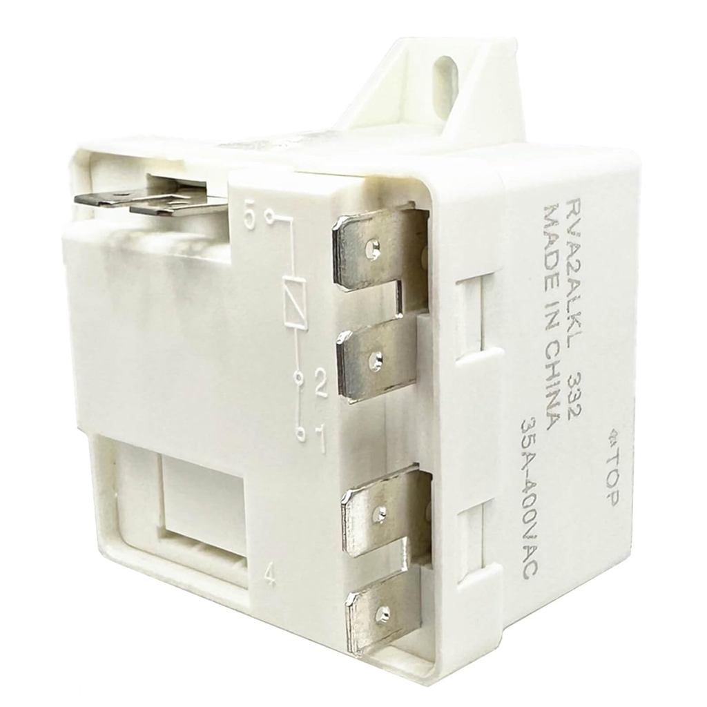 1 Peça Caixa De Controle RVA2ALKL , Relé De Bomba De Poço 35A , 230V , Automático , Montagem Em Painel , Prata Sem Conta