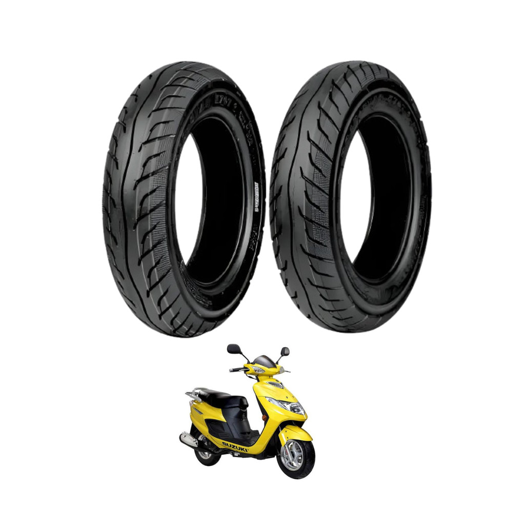 Pneus Burgman 125 3.50-10 + 100/90-10 56J Kenda Scooter