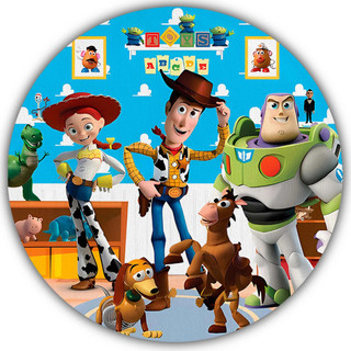 Capa Painel Redondo - Tema Toy Story - Lançamento 2026