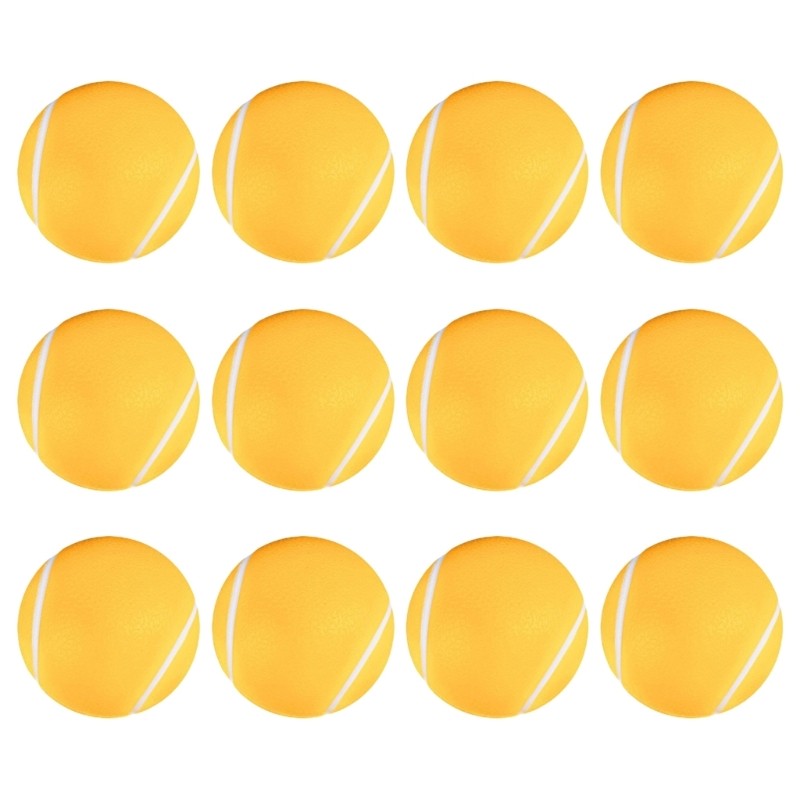 HAN 12Pcs PU Stress Balls Soft Touch Para Terapia Manual E Relaxamento