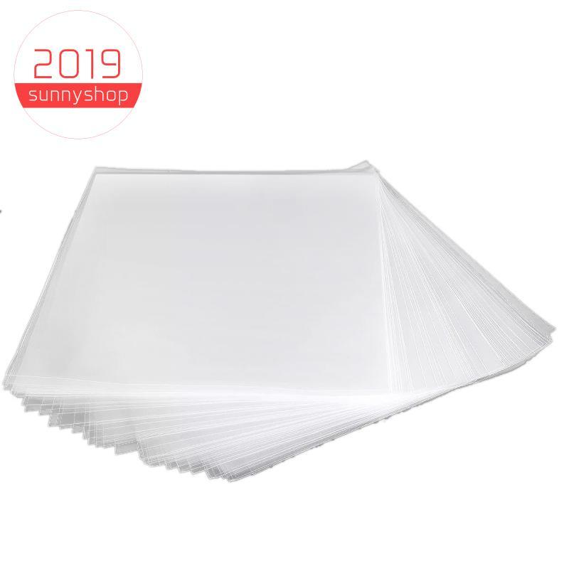 [Bestseller S] 50 Pcs OPP Gel Record Capa Protetora Para Toca-Discos LP Bolsa De Vinil Plana Aberta