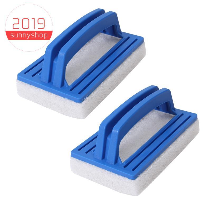[Bestseller S] 2 Pacotes De Escova Para Esfregar Piscina , Esponja Limpeza , Cozinha , Banheira De Banheiro , Azulejo De