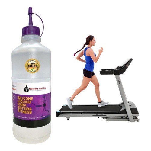Silicone Lubrificante Esteira Elétrica Profissional e Residencial 1 Litro 500ML 400ML 300ML 250ML