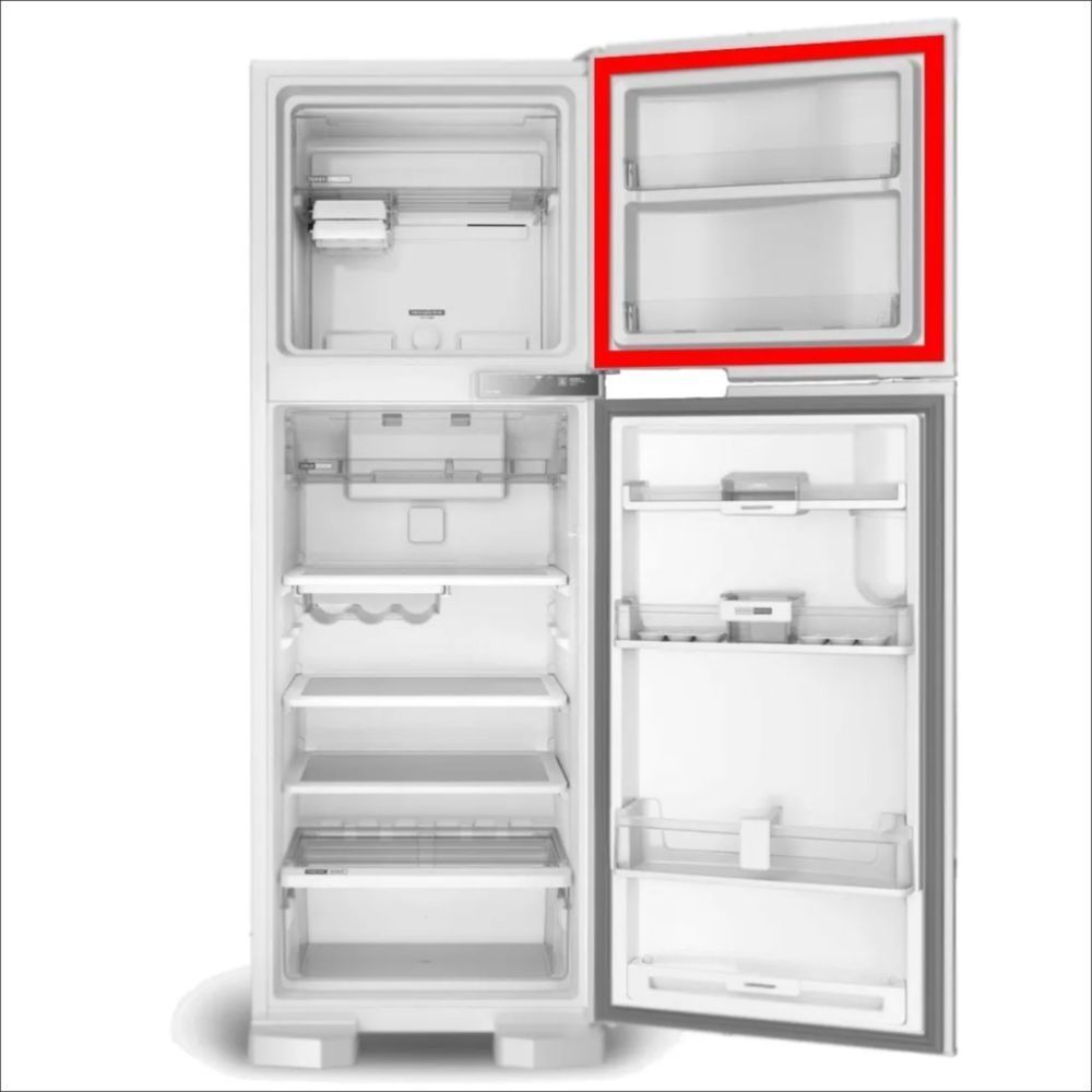 Borracha Gaxeta Geladeira Panasonic BT40/BT42 Superior