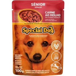 Ração Úmida Special Dog Ultralife para Cães Sênior Sabor Carne ao Molho 100g