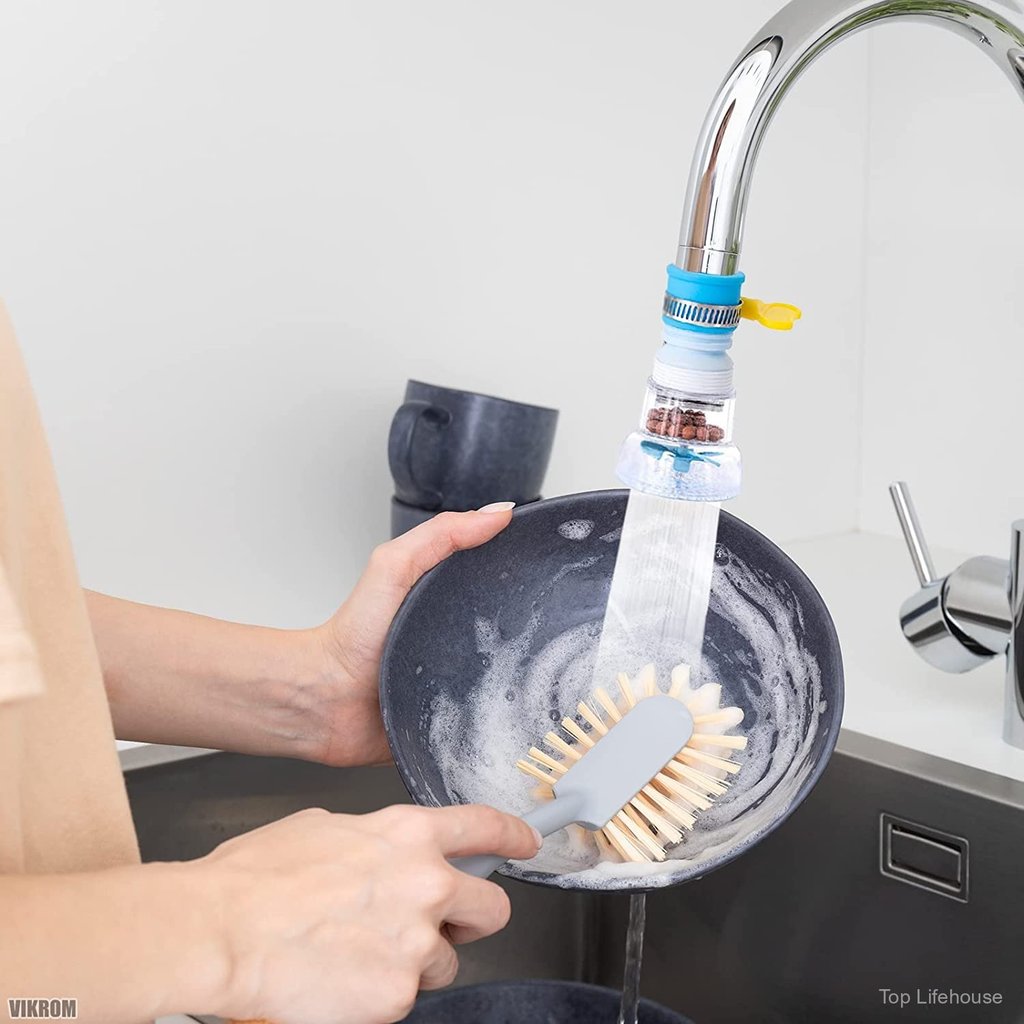 1/2/3 Pcs Bico Chuveirinho Arejador Torneira Cozinha RetráTil GiratóRia 360° Com Filtro