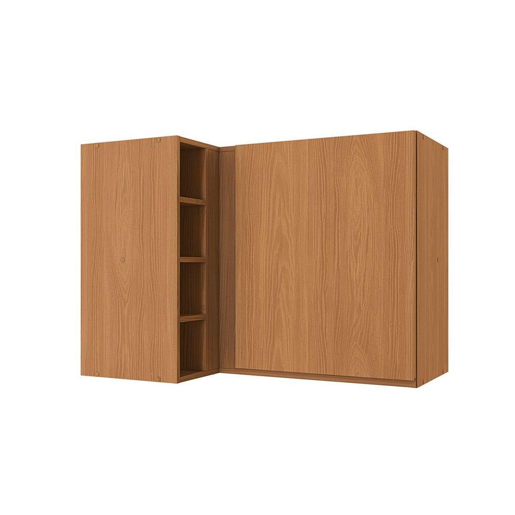 Armário Aéreo Cozinha Modulado Canto Reto Ciela R647 c/ 1 Porta 98cm Canela - Kappesberg