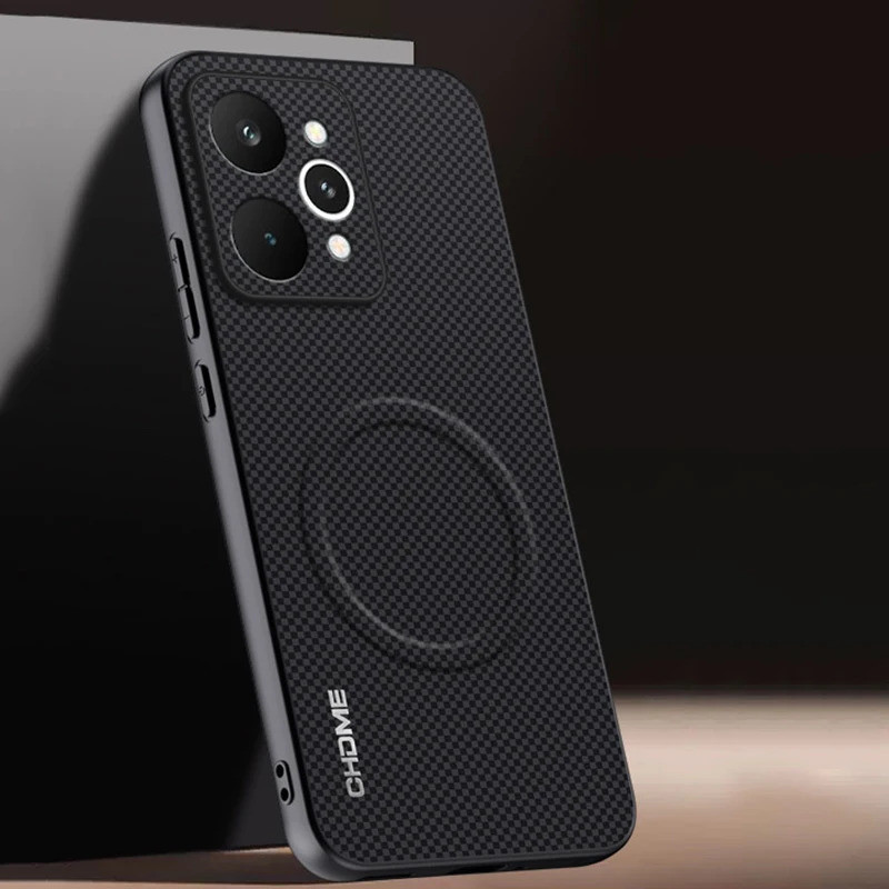 Para Realme P4 Power Caso De Luxo Carro Suporte Magnético Telefone 5G TPU Silicone À Prova Choque Capa Traseira Coque