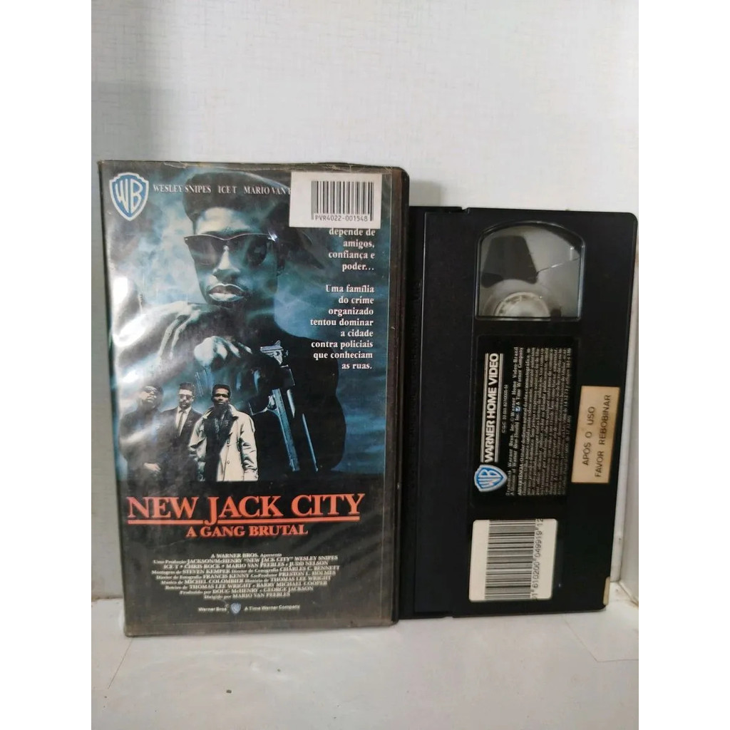 Vhs New Jack City A Gang Brutal Legendado