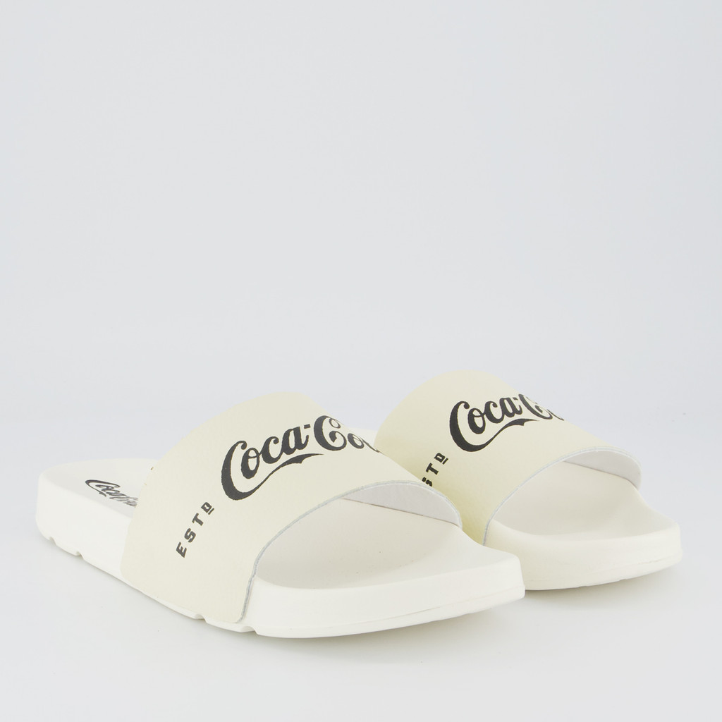 Chinelo Coca Cola Slide 1886 Off White · foto 2