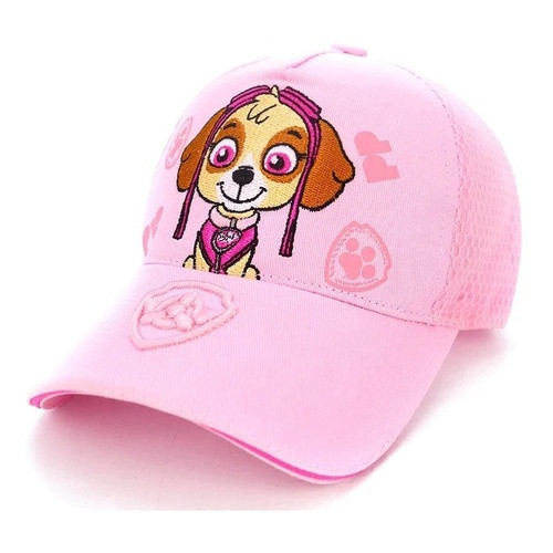 Boné Aba Curva Infantil Kids Patrulha Canina Paw 3 A 5 Anos