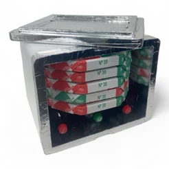Caixa de Isopor Laminado 45L Delivery Térmica para Bag Bebidas e Espetos