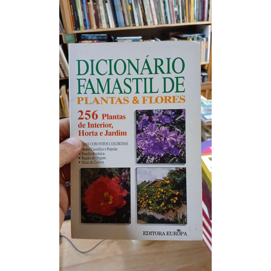 Dicionario famastil de plantas e flores autor famastil