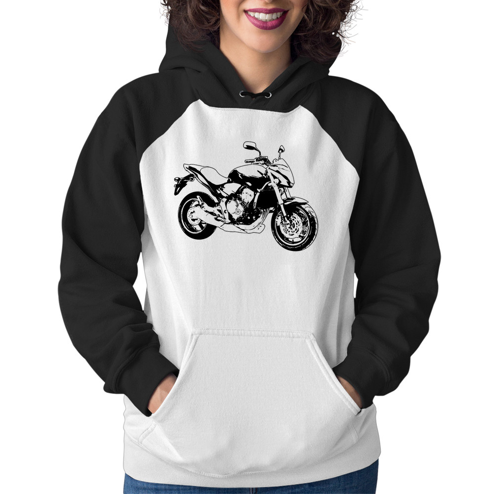 Moletom Feminino Moto Hornet Art Blusa Frio