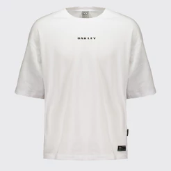 Camiseta Oakley Big Skull Oversized Branca