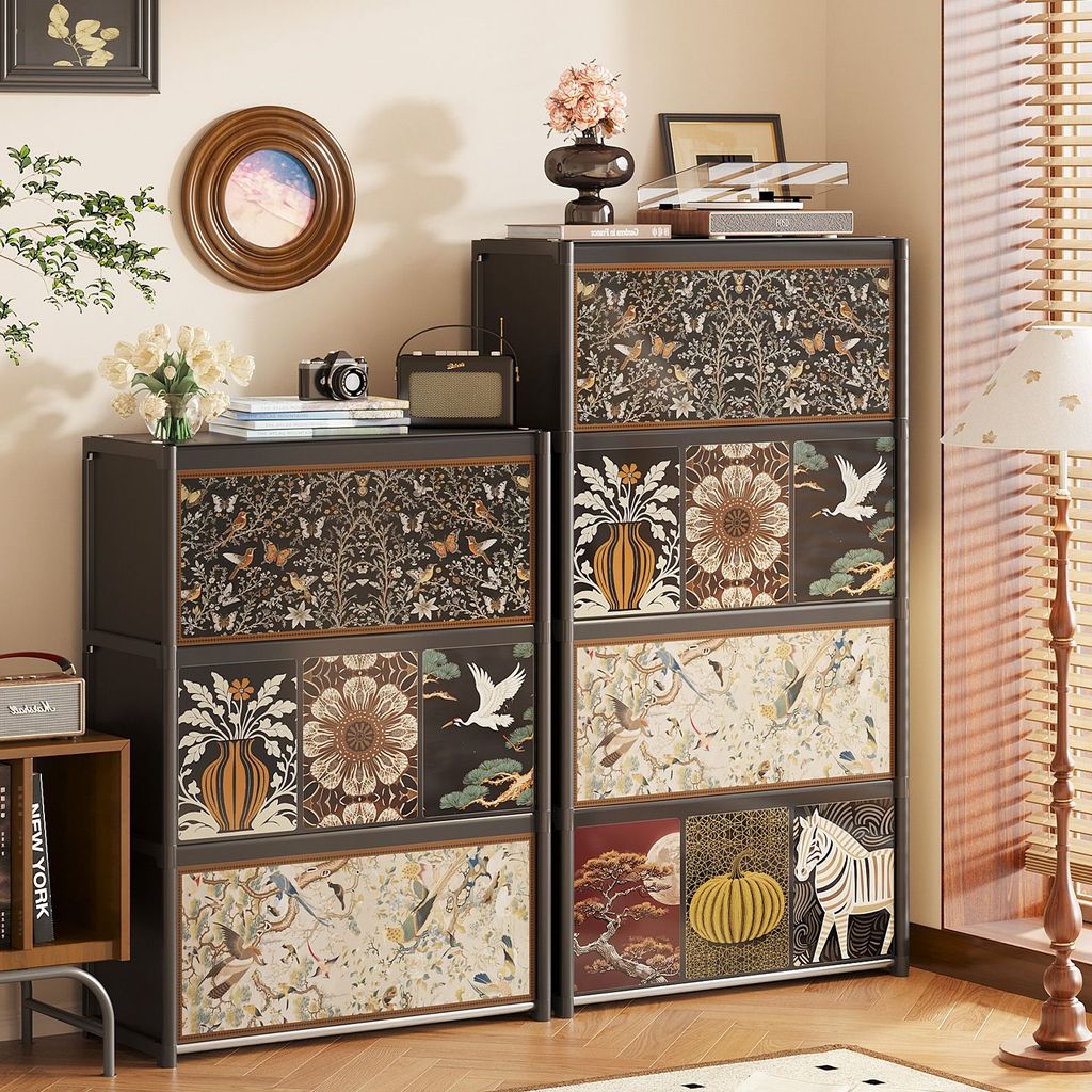 Único guarda-roupa doméstico quarto aluguel dormitório montagem simples armário de armazenamento de roupas estilo Mediev