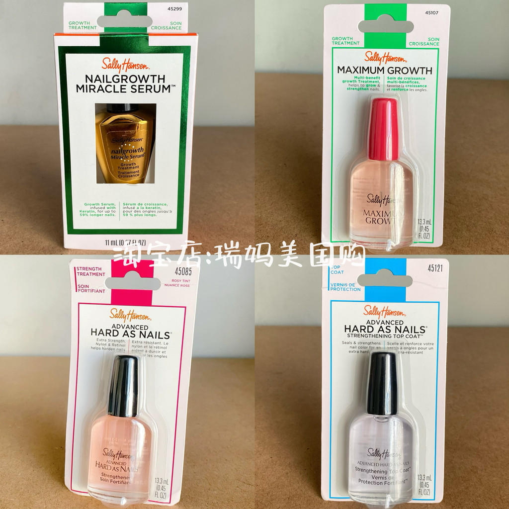 American sally hansen esmalte duro evita quebra fortalecer a nutrição das unhas/Primer e esmalte superior