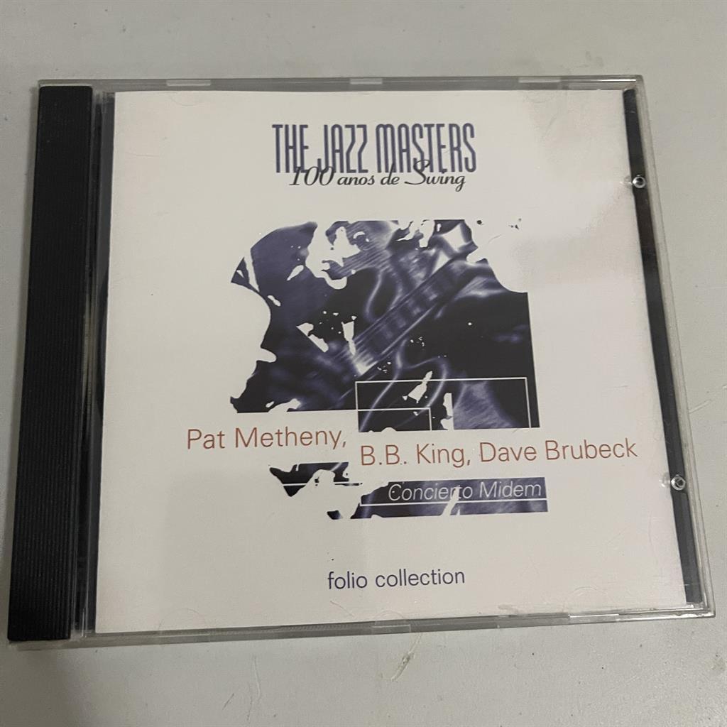 CD Pat Metheny B. B. King Dave Brubeck The Jazz Masters 100 Anos de Swing