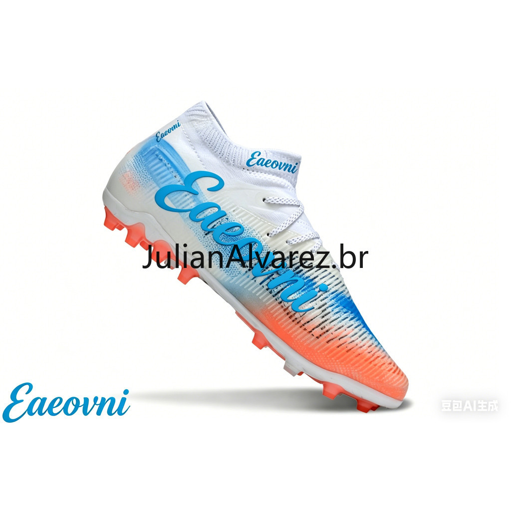 042631 Eaeovni Botas Masculinas De Futebol AG Field High Top Mulheres Chuteiras Campo