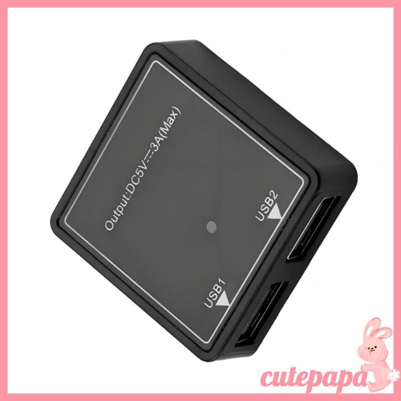 Base Carregador USB Solar Portátil cutepa Para Motocicletas, Carros E Atividades Ar