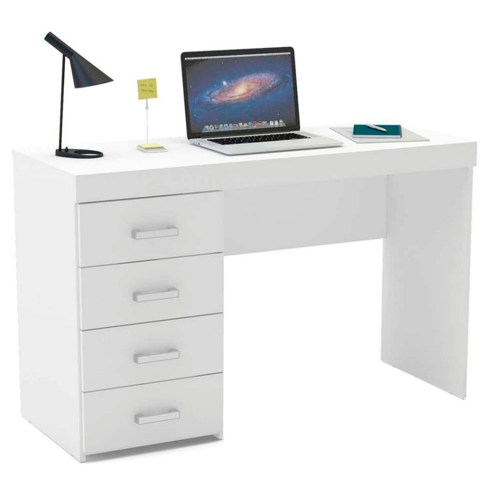 Mesa para Computador ou Escritrio Malta com 4 Gavetas Politorno