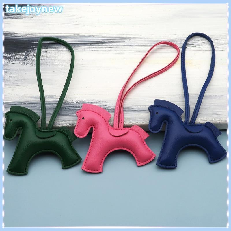 [takejoynewBR] Mini Bolsa De Pônei De Couro PU De Alta Qualidade Pingente Acessório Multicolorido Para Presente Feminino