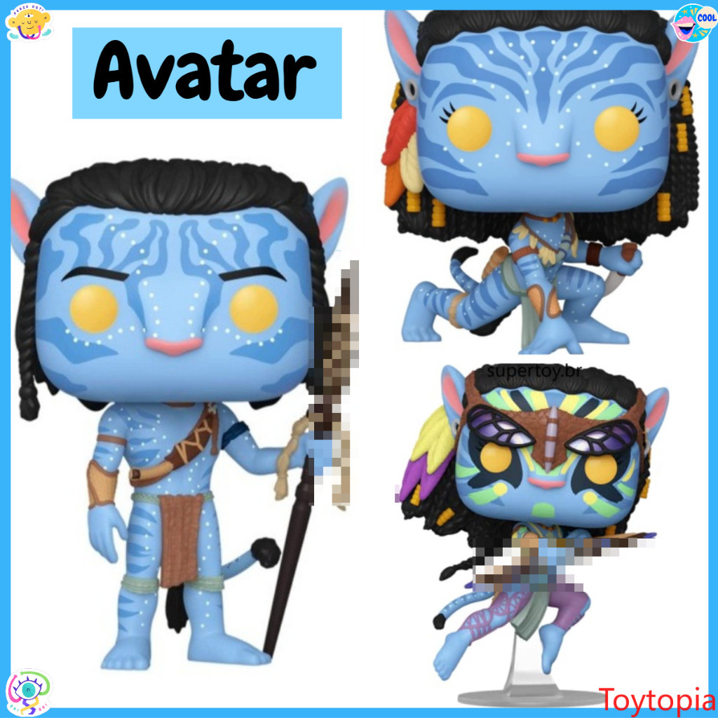 Avatar - Jake Sully 1321 Neytiri 1322 Battle Neytiri 1323 Action Figure Brinquedo Boneco Figuras de Ação